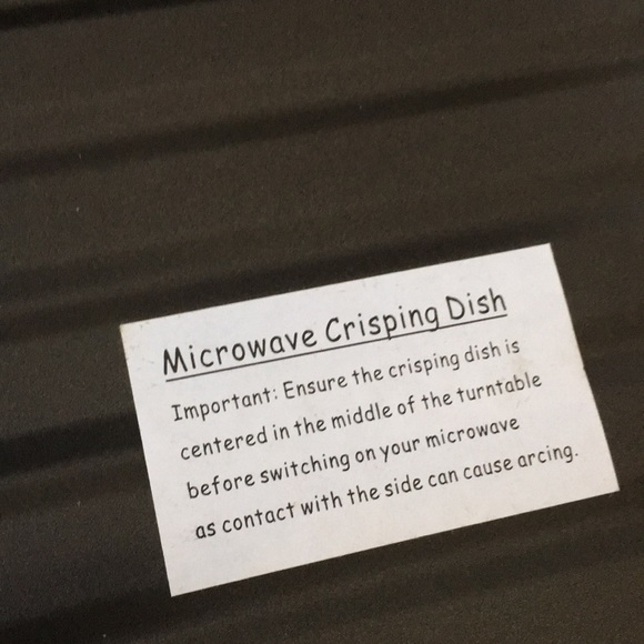 NIB Microwave crispy griddle pan - Picture 2 of 3